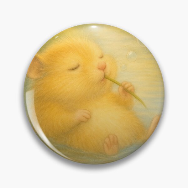 Item preview, OGGY BLOWING BUBBLES RIVER BATHING ON A SUNNY DAY - OGGYS WORLD designed and sold by OggysPress.
