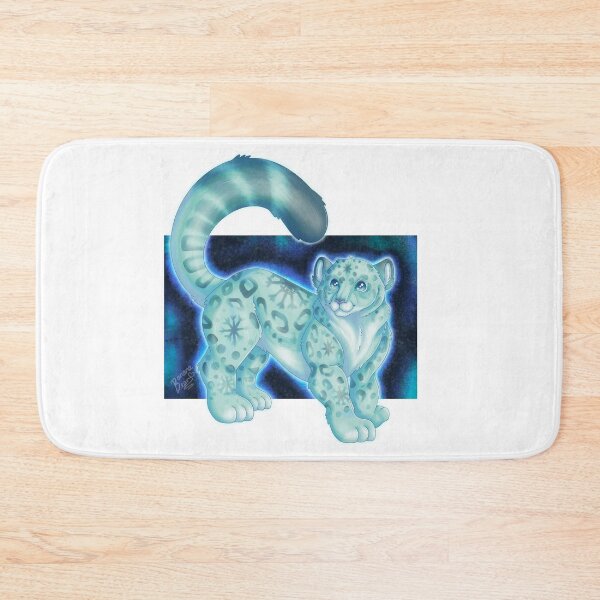 Item preview, Snowy Snow Leopard (White) designed and sold by BananaBearDraws.