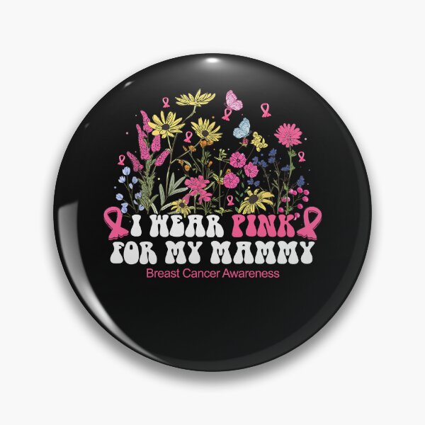 Item preview, Breast Cancer Awareness Pink Ribbons I Wear Pink For My Mammy designed and sold by facegm.