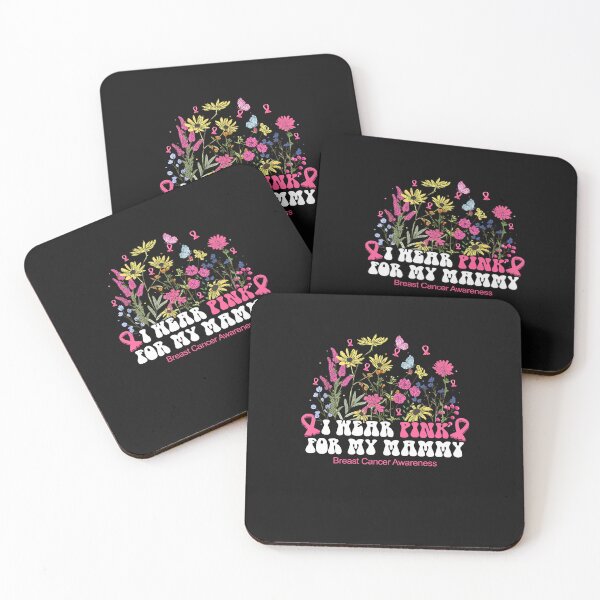 Item preview, Breast Cancer Awareness Pink Ribbons I Wear Pink For My Mammy designed and sold by facegm.