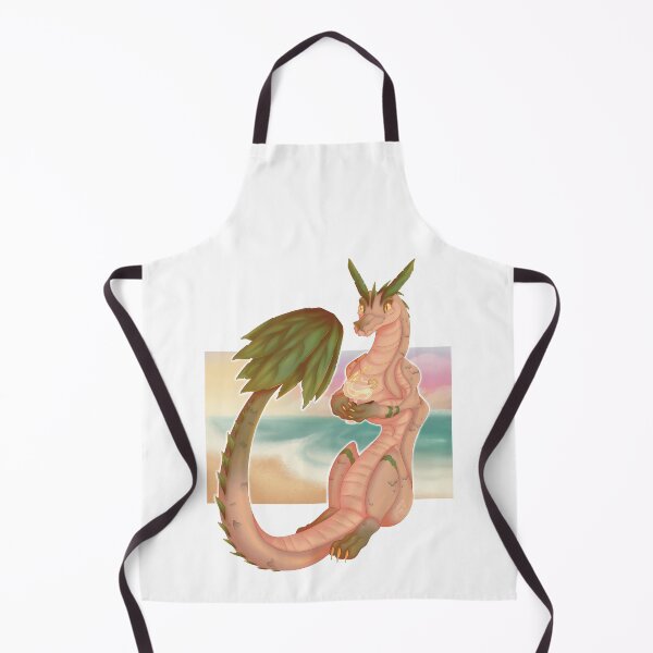 Item preview, Palm Tree Dragon (White) designed and sold by BananaBearDraws.
