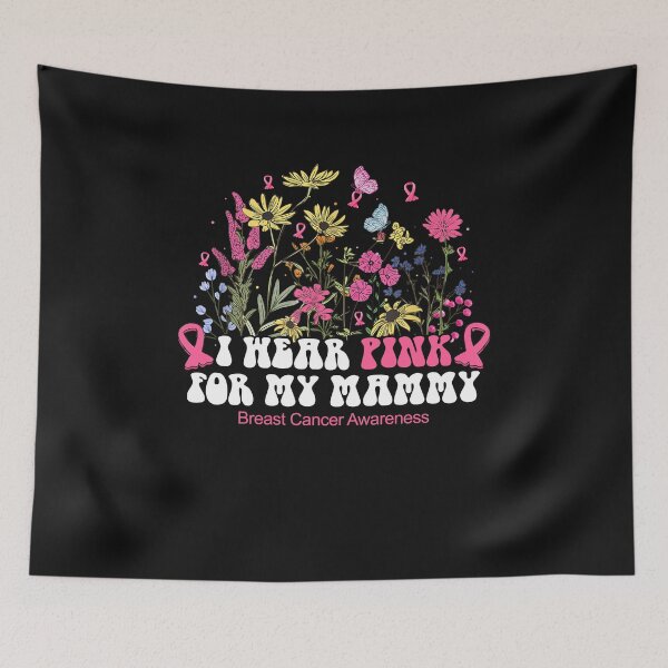 Item preview, Breast Cancer Awareness Pink Ribbons I Wear Pink For My Mammy designed and sold by facegm.