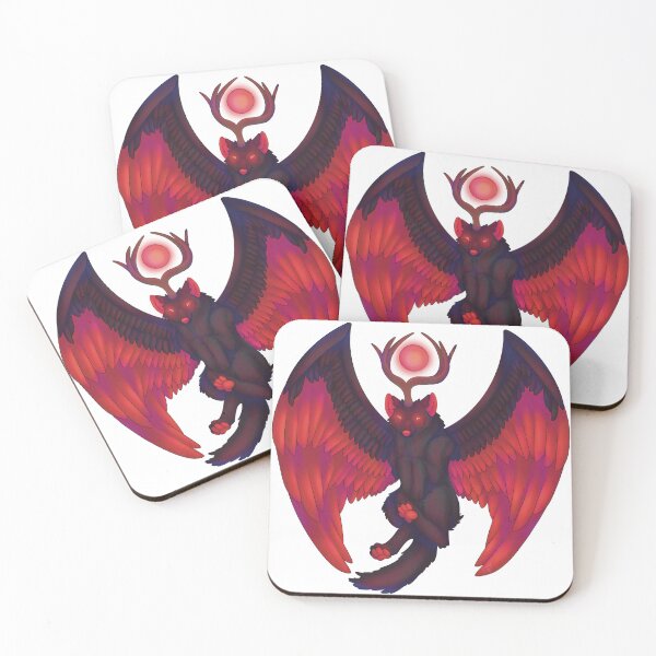Item preview, Blood Moon Wolf (White) designed and sold by BananaBearDraws.