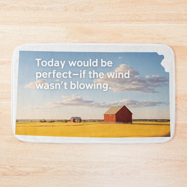 Item preview, Kansas Wind – Funny Local Saying Design designed and sold by GempArt.