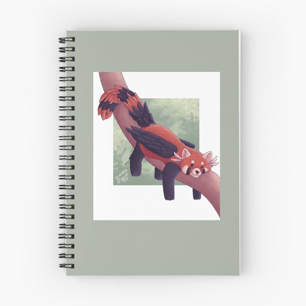 Item preview, Resting Red Panda designed and sold by BananaBearDraws.