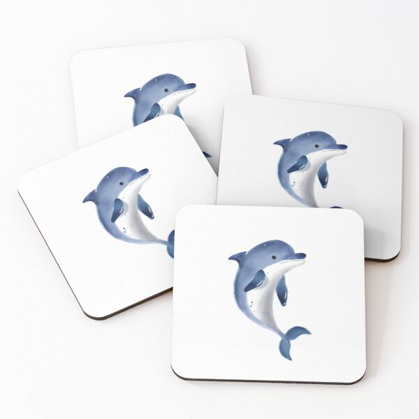 Item preview, Cute Dolphin Illustration designed and sold by Sofilonart.