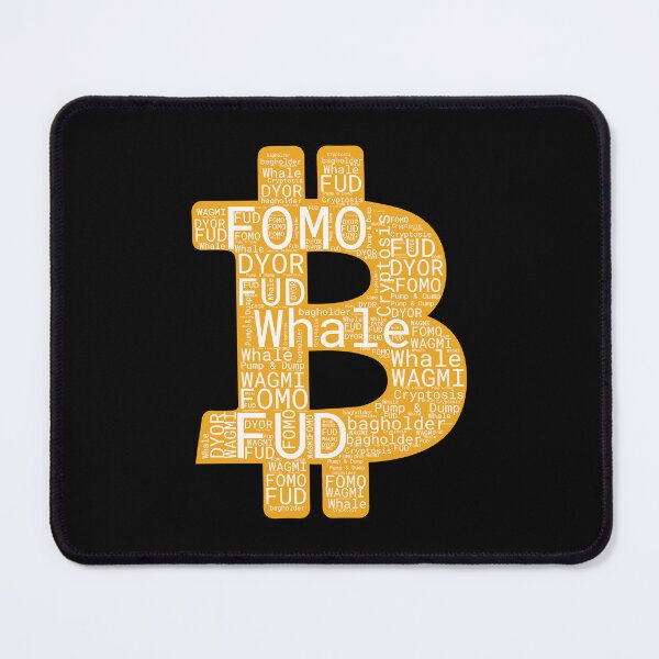 Item preview, Bitcoin logo, Gift for cryptocurrency investors designed and sold by TaraGbear.