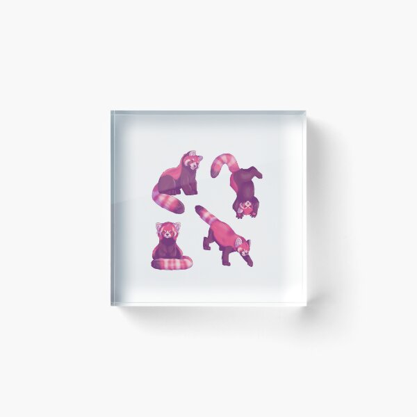 Item preview, Playful Red Pandas designed and sold by BananaBearDraws.