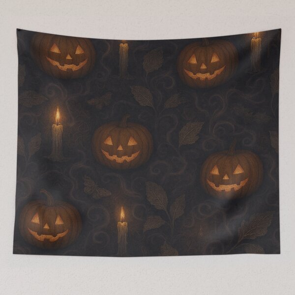 Item preview, Lanterns in the Endless Hollow designed and sold by Woven-myth.