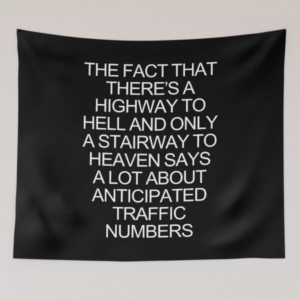 Item preview, There's Highway To Hell And Stairway To Heaven. designed and sold by EunsooLee.