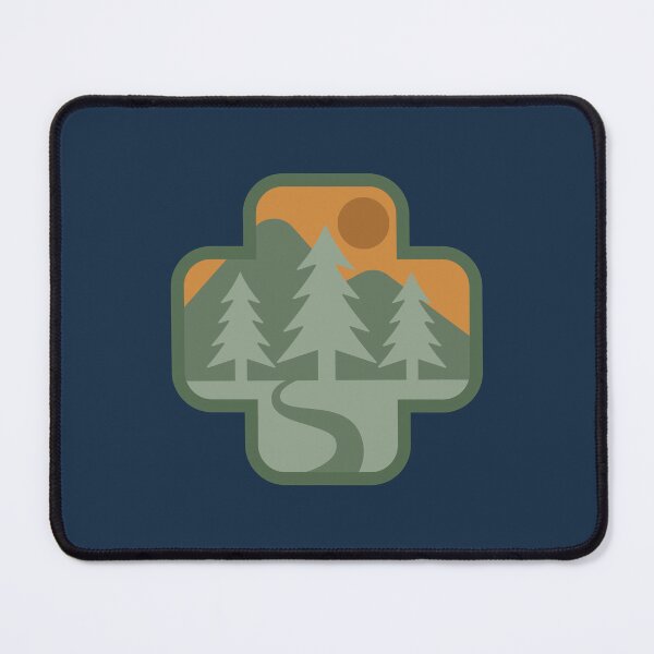 Item preview, I Need Some Tree Therapy – Retro Camping & Hiking Design First Aid designed and sold by FreshyStudios.