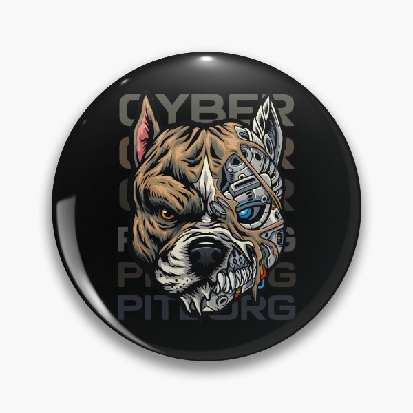 Item preview, Cyborg Pitbull designed and sold by DesignsbyChino.