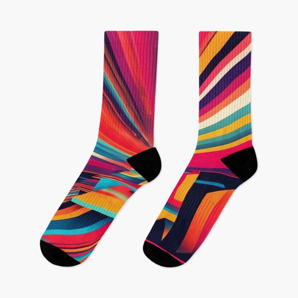 Item preview, Retro 1970's Nostalgia Colorful Art Designs Abstract designed and sold by DEC02.
