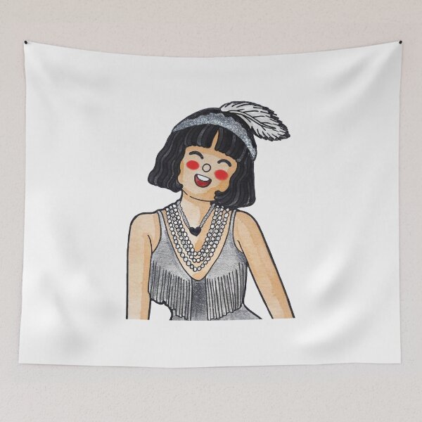 Item preview, Showgirl – Cartoon Watercolor Art designed and sold by PangmulCartoon.