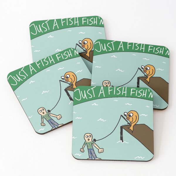 Item preview, Just a Fish Fish'n designed and sold by Proverbs 3:5-6.
