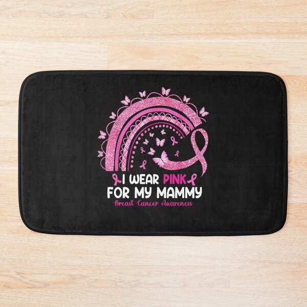Item preview, Breast Cancer Awareness Ribbon buterfly I Wear Pink For My Mammy designed and sold by diyoor.