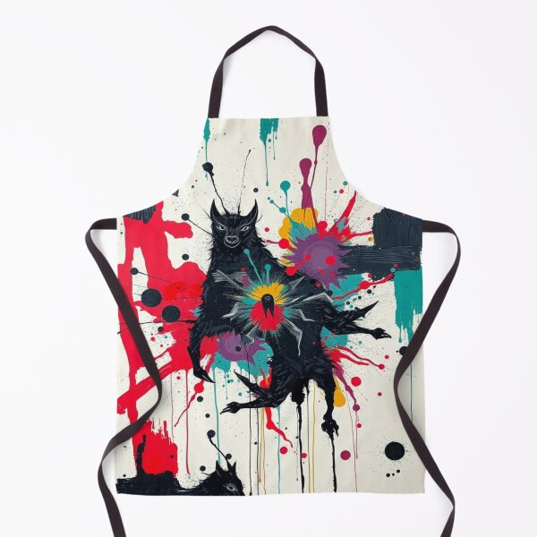 Item preview, Abstract Fantasy Animal Art – Colorful Expressionist Wall Decor designed and sold by PixelMusex.