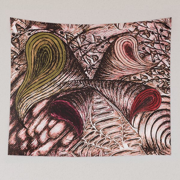 Item preview, Abstract Mushroom & Pen Shapes 5 designed and sold by LiaraKalilaMira.