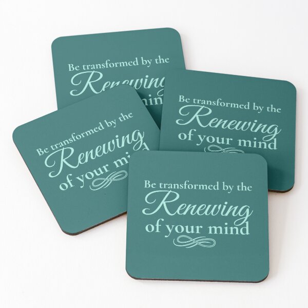 Item preview, Beautiful Be Transformed by the Renewing Christian Theme Design designed and sold by Dina's Digital Designs.