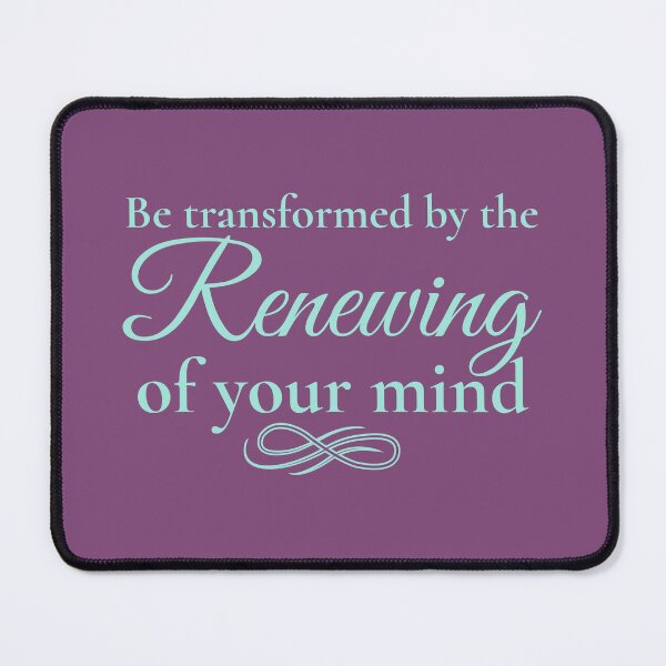 Item preview, Beautiful Be Transformed by the Renewing Christian Theme Design designed and sold by Dina's Digital Designs.