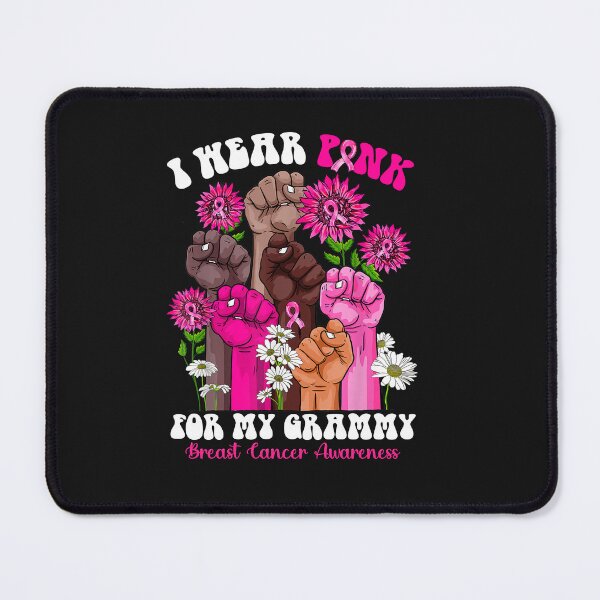 Item preview, Breast Cancer Awareness Ribbon Hand I Wear Pink For My Grammy designed and sold by TalalosART.