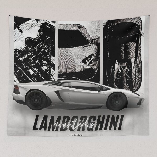 Item preview, Lamborghini Aventador Luxury Supercar Design for Car Enthusiasts designed and sold by thundergearshop.