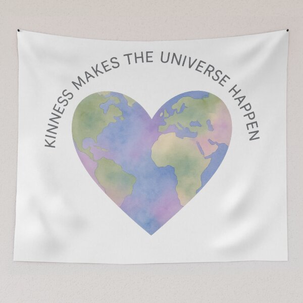 Item preview, Kindness Makes the Universe Happen – Heart Earth Design designed and sold by MforMontessori.