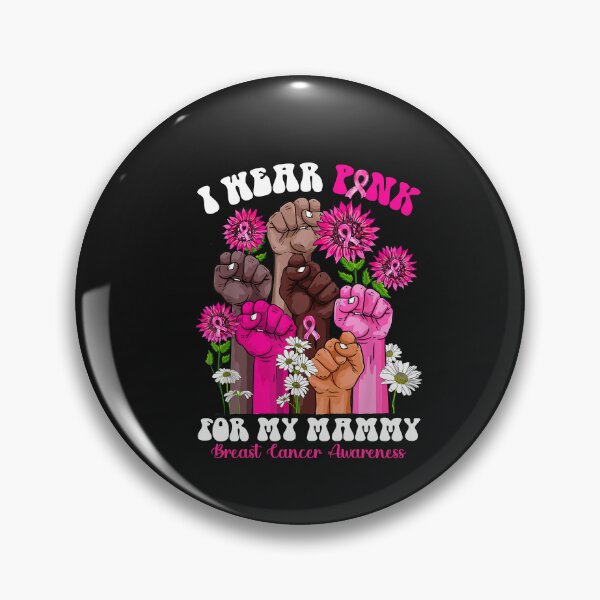 Item preview, Breast Cancer Awareness Ribbon Hand I Wear Pink For My Mammy designed and sold by TalalosART.
