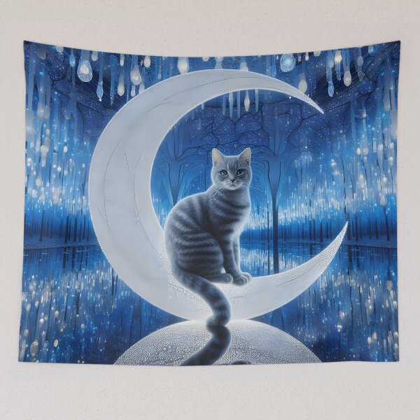 Item preview, 'Meowgical Reflections' designed and sold by LittlePaws2.