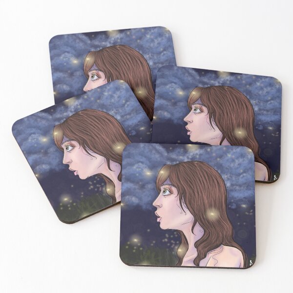 Item preview, Fireflies  designed and sold by EmeraldVixxxen.