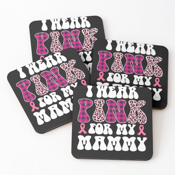 Item preview, Breast Cancer Awareness Ribbon I Wear Pink For My Mammy designed and sold by TalalosART.