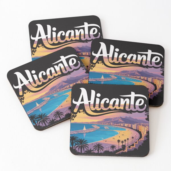 Item preview, Sunset Cityscape of Alicante designed and sold by Mystic Wild Studio.