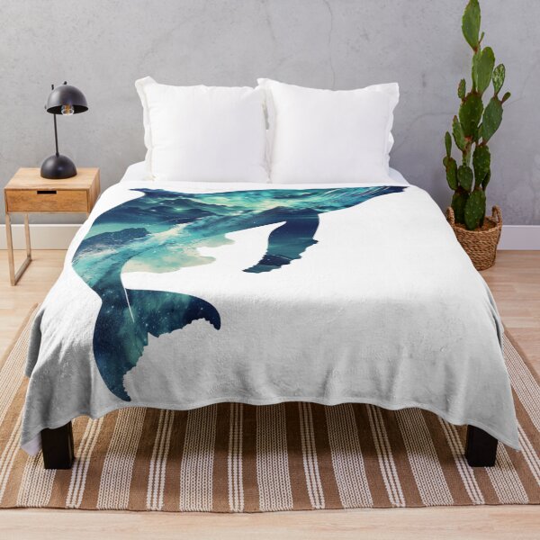 Item preview, Aurora Leviathan: Humpback of the Northern Lights designed and sold by ArgentoArt.
