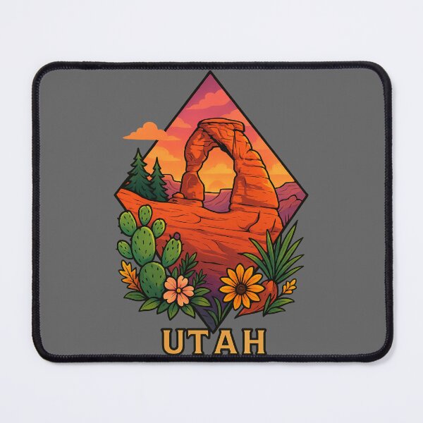 Item preview, Utah – Delicate Arch and desert landscapes designed and sold by Ahau Designs.