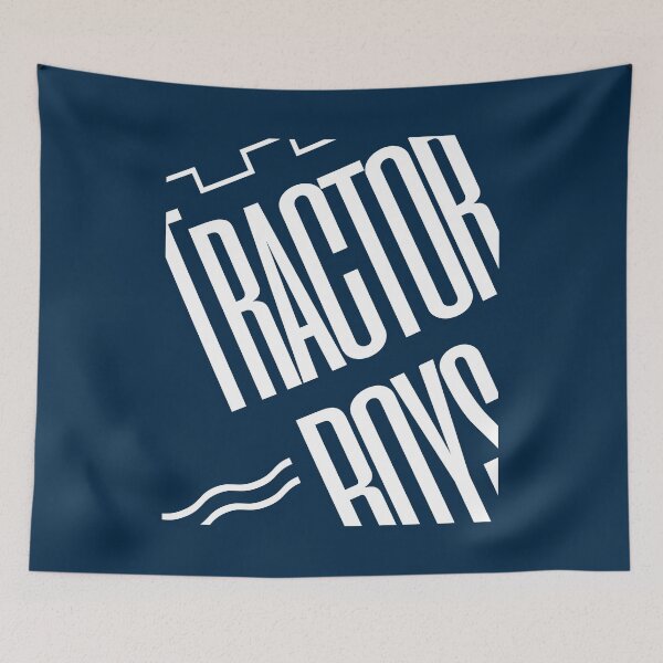 Item preview, Ipswich Fan Tractor Boys Typography Design designed and sold by GeeThang.