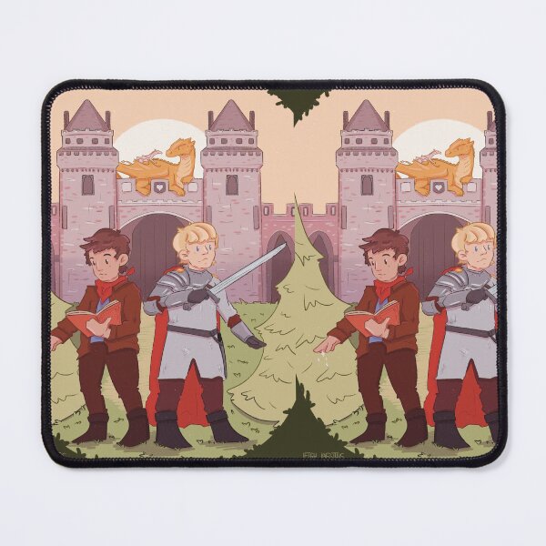 Item preview, Merlin & Arthur of Camelot Print designed and sold by Leekappart.