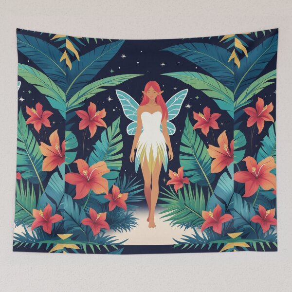 Item preview, Fairy at Night - Forest Art designed and sold by VibrArtco.