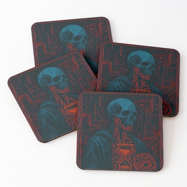 Item preview, Death - Cyberpunk Mysticism Tarot Arcana designed and sold by EntropyArts.