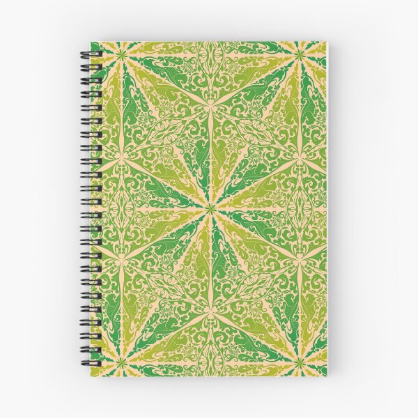 Item preview, Ornamental Pattern 1 Leafy & Forest Green designed and sold by Gohan25.