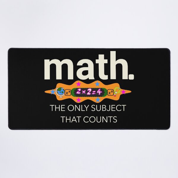 Item preview, Math the Only Subject that Counts Teacher Classroom Gifts Education Math Humor Niche designed and sold by Millionaireboss.