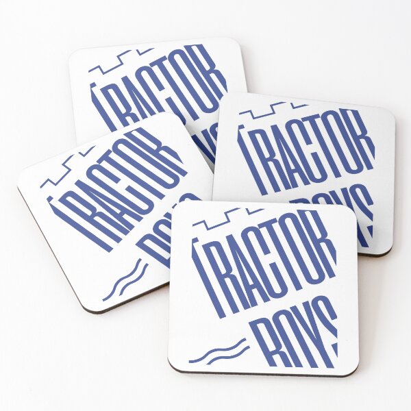 Item preview, Ipswich Fan Tractor Boys Typography Design designed and sold by GeeThang.