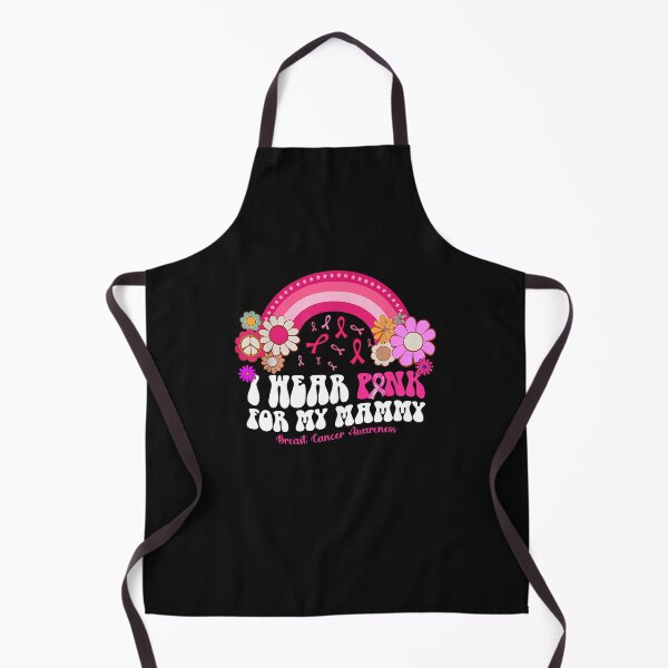 Item preview, Breast Cancer Awareness Ribbon rainbow groovy I Wear Pink For My Mammy designed and sold by MOHITSALVI.