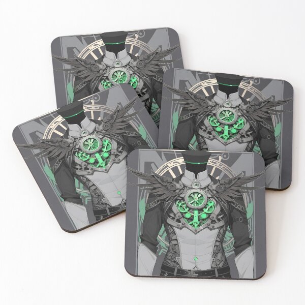Item preview, Elegant steampunk figure with mechanical gears designed and sold by Ledsor.