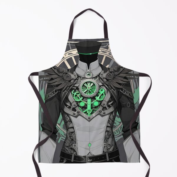 Item preview, Elegant steampunk figure with mechanical gears designed and sold by Ledsor.