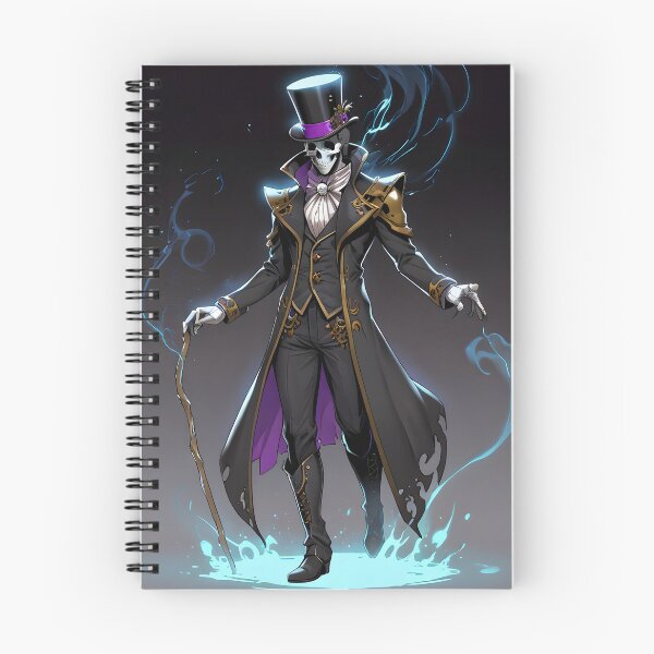 Item preview, Mysterious skeleton elegant suit black purple designed and sold by Ledsor.