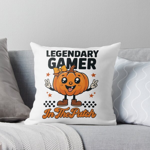 Item preview, Gamer Halloween, Legendary Gaming, Pumpkin Patch Apparel, Video Game Player Gift designed and sold by Orens POD.