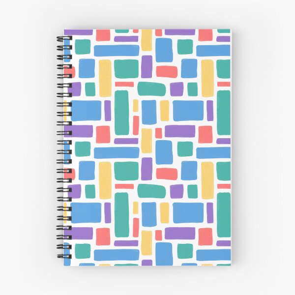 Item preview, Colorful Retro Blocks | Playful Geometric Pattern designed and sold by KelseyNY.