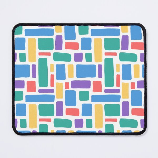 Item preview, Colorful Retro Blocks | Playful Geometric Pattern designed and sold by KelseyNY.