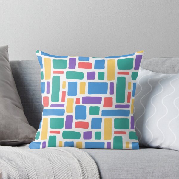 Item preview, Colorful Retro Blocks | Playful Geometric Pattern designed and sold by KelseyNY.