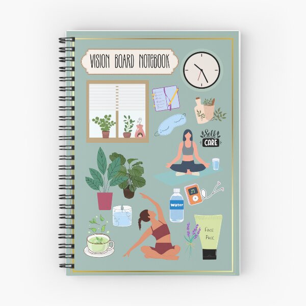 Item preview, Vision Board Notebook  designed and sold by BritishDelights.